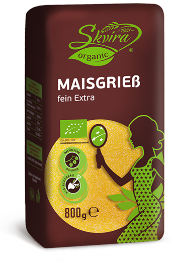 Крупа кукурудзяна дрібна «Екстра» органік