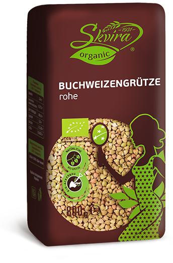 Крупа гречана непропарена Органік