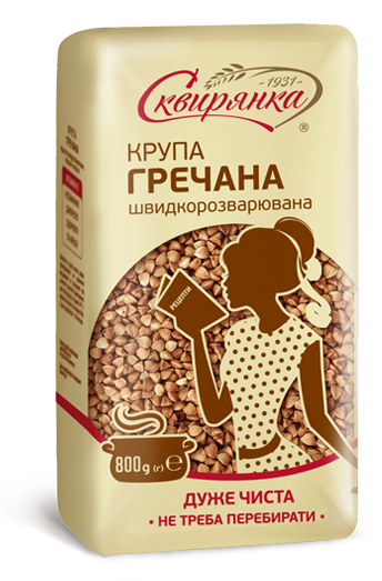 Крупа гречана швидкорозварювана