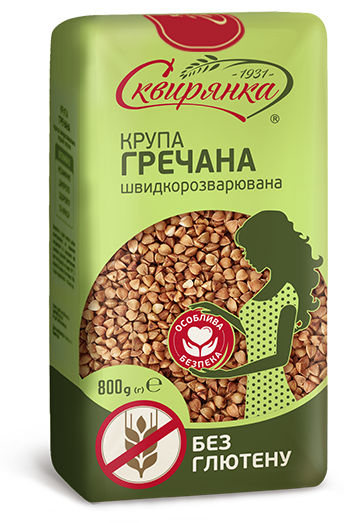 Крупа гречана швидкорозварювана без глютену