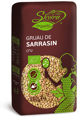 Крупа гречана непропарена Органік