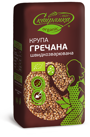 Крупа гречана швидкозварювана Органік