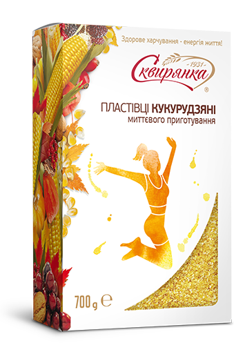 Пластівці кукурудзяні миттєвого приготування