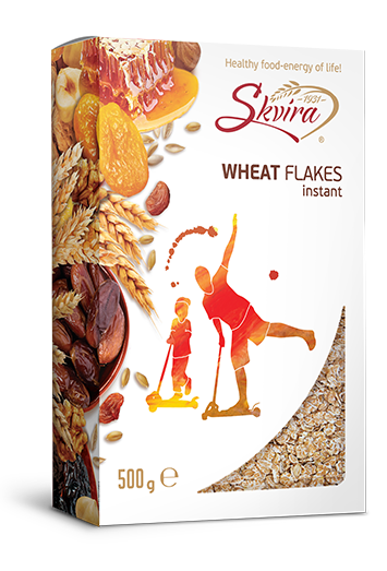 Пластівці пшеничні миттєвого приготування