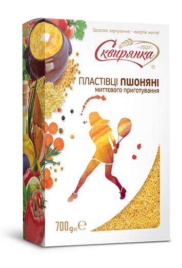 Пластівці пшоняні миттєвого приготування