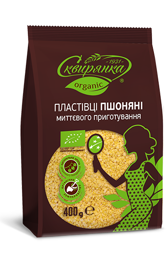 Хлопья пшонные быстрого приготовления органик